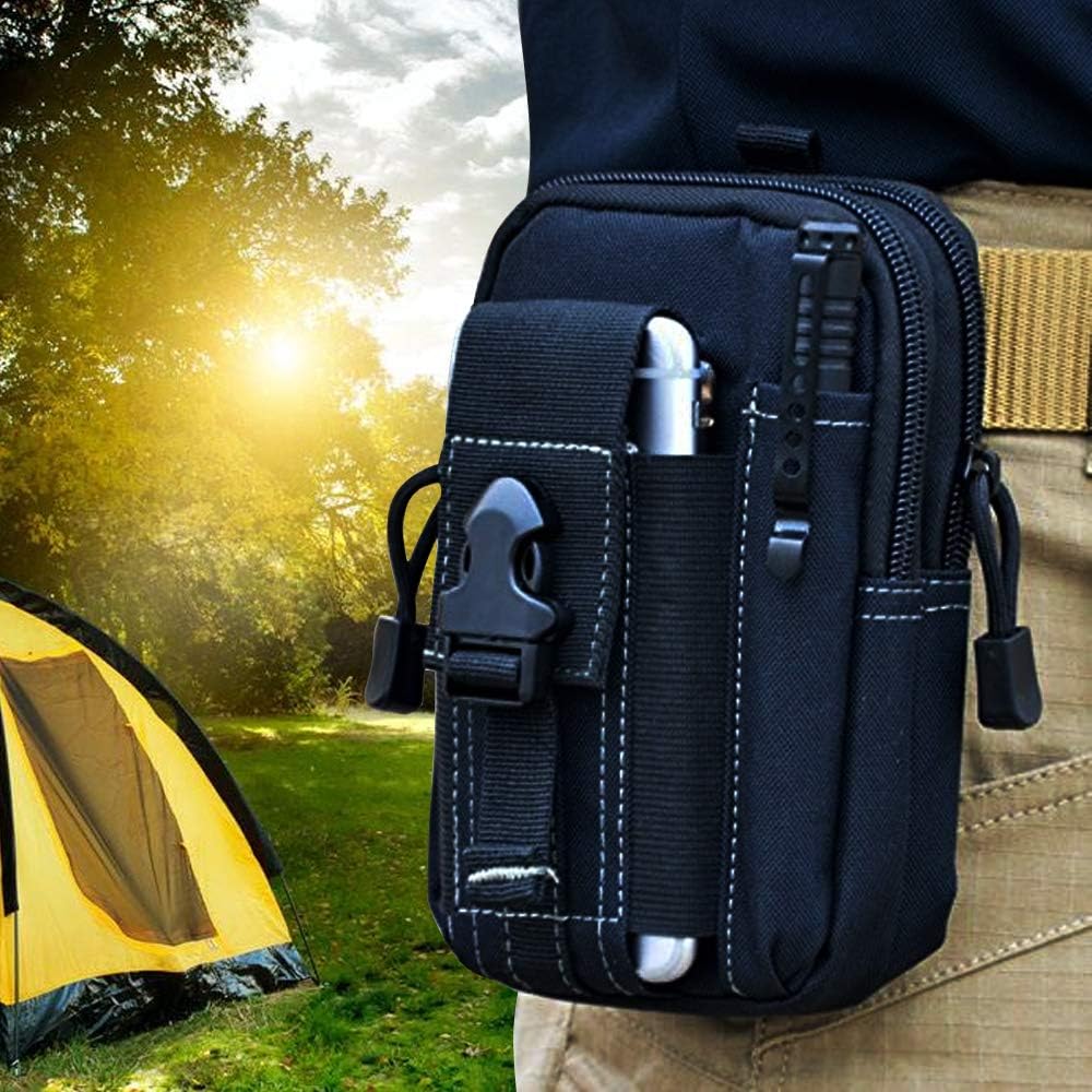 Outdoor Adventure Trips - Bolsa táctica Molle para cinturón, bolsa