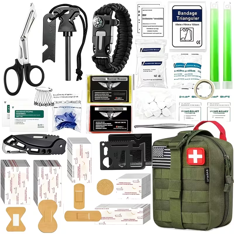 Outdoor Adventure Gifts - Conjunto de equipo profesional de supervivencia