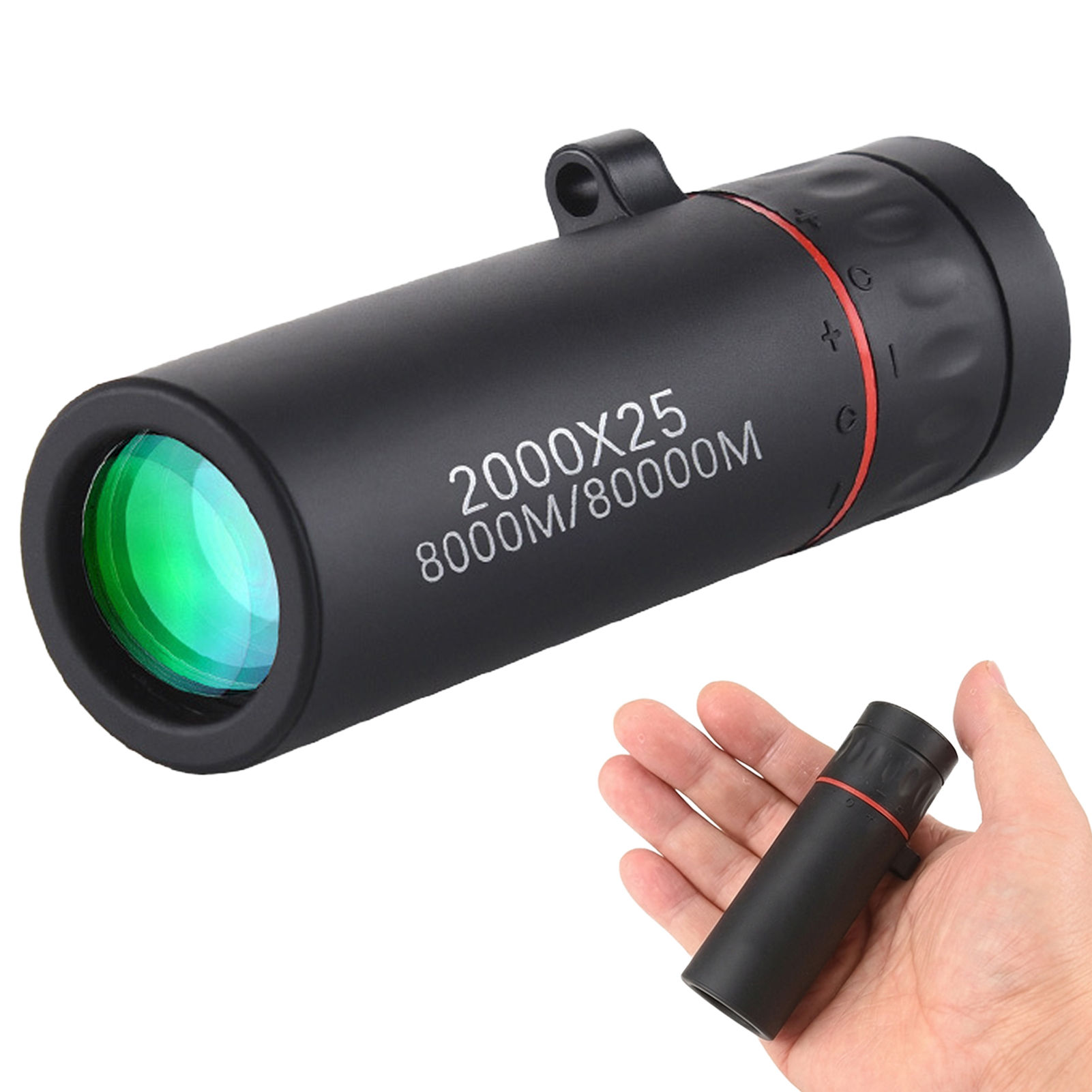 Outdoor Adventure Watches - Mini Telescopio Monocular de Alta Potencia