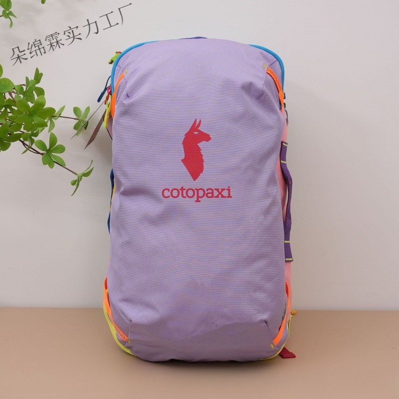 Outdoor Adventure Trips - Mochila Impermeable con Bloques de Color