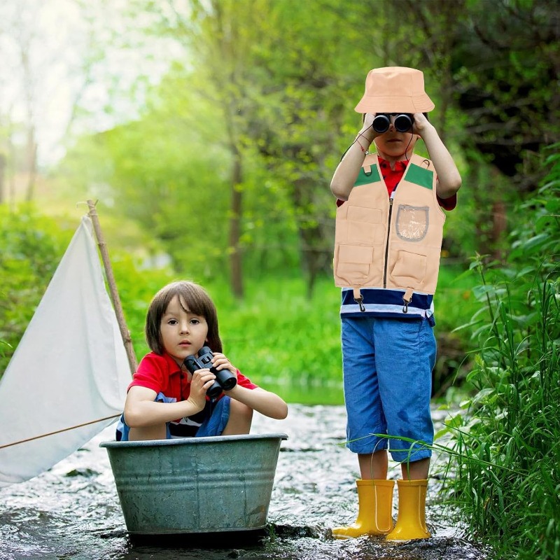 Outdoor Adventure Vest - Disfraz de Safari con Chaleco y