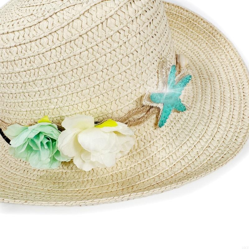 Outdoor Adventure Hat - Sombrero paja ajustable para niños, accesorio