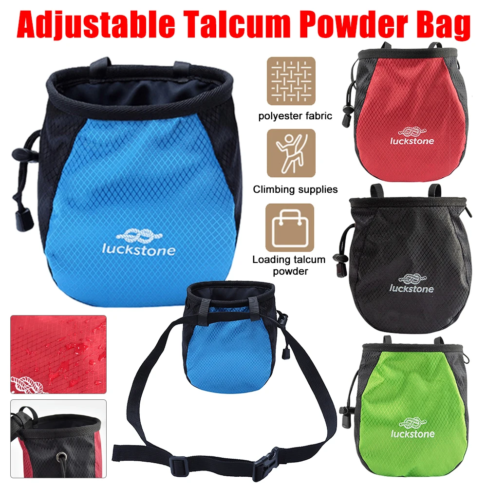 Chalk Bag Bouldering - Bolsa de polvo de magnesio, bolsas