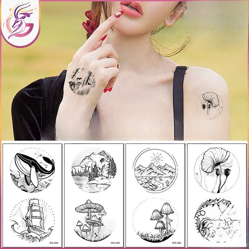 Outdoor Adventure Kids Party - Pegatinas de tatuaje creativas para niños,