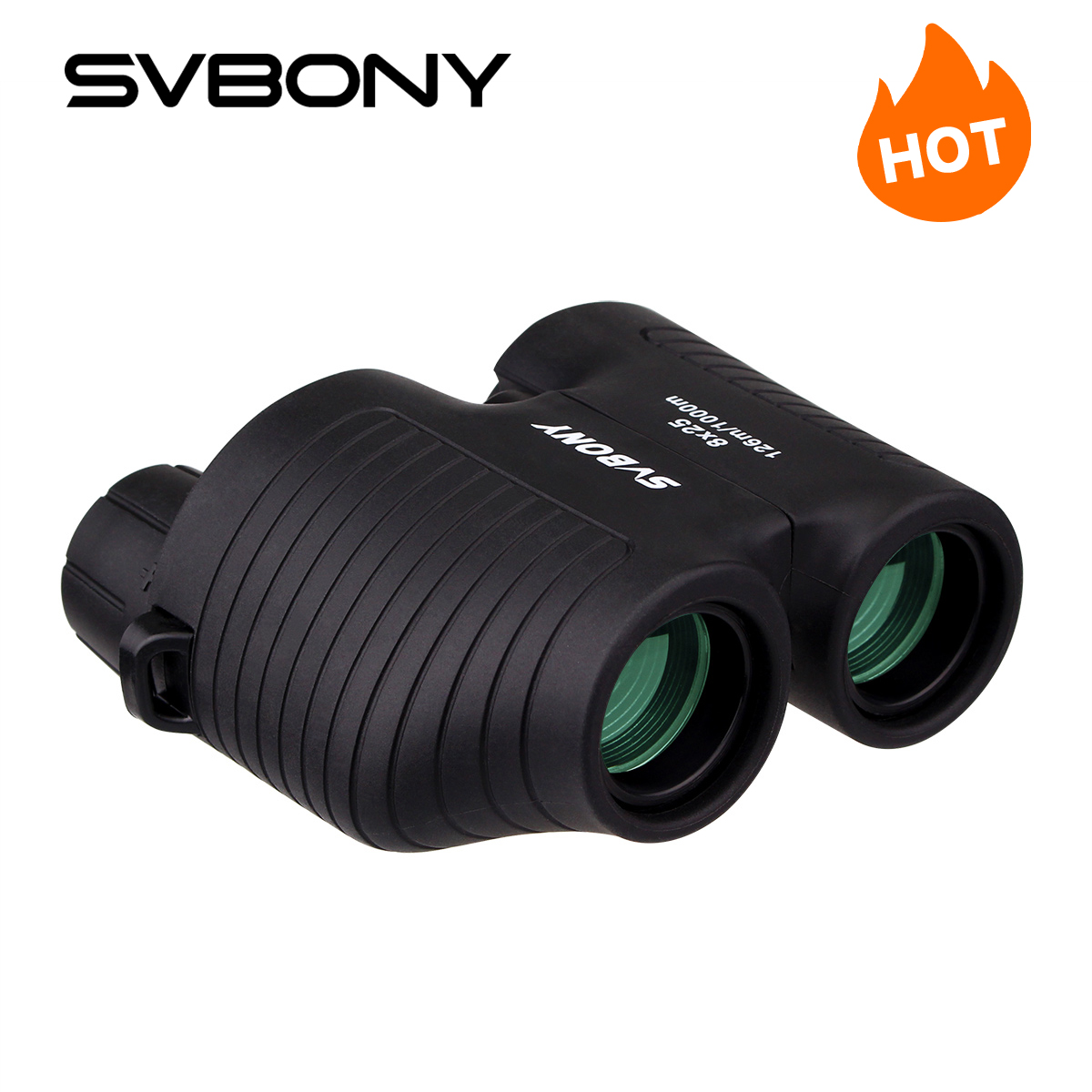 Outdoor Adventure Watches - Svbony F9323A 8x25 Porro Binocular de
