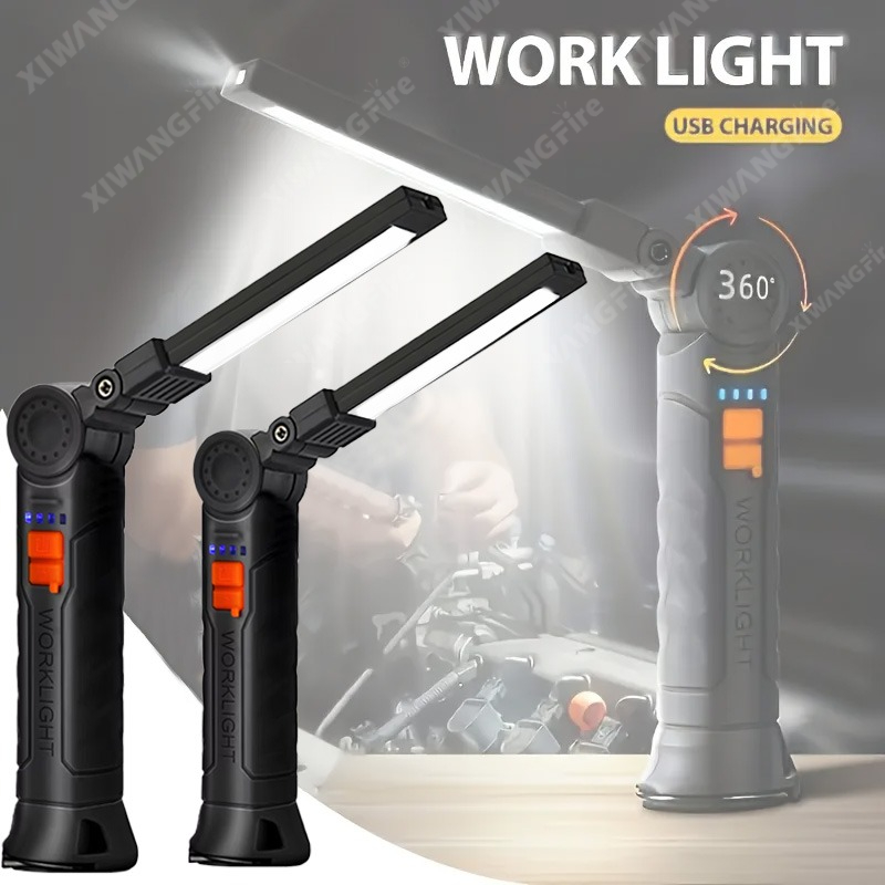 Outdoor Adventure Trips - Linterna LED recargable, luz de trabajo