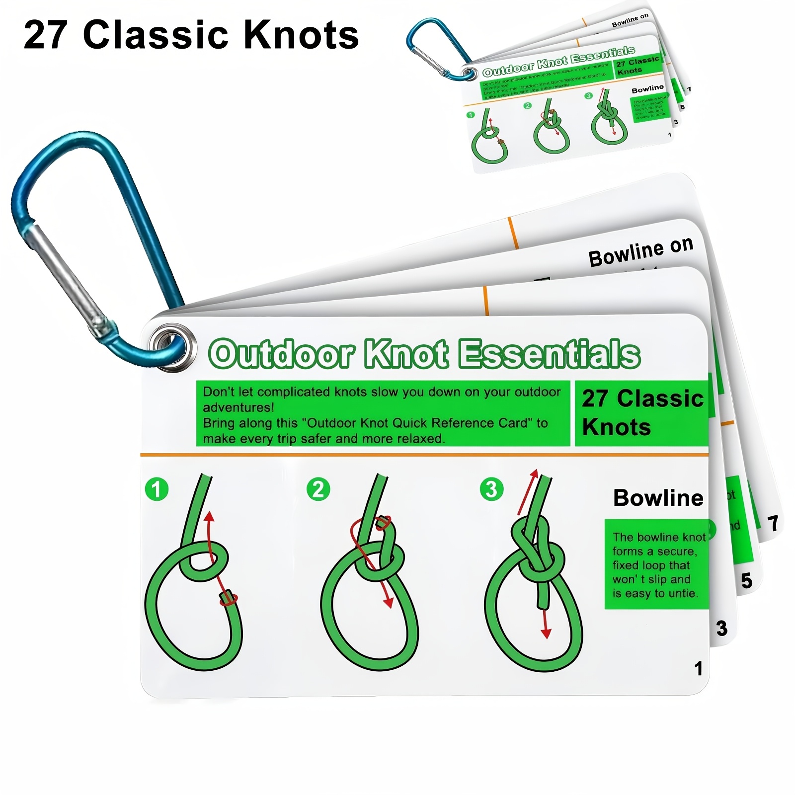 Outdoor Adventure Guide - Guía de Bolsillo para Nudos al