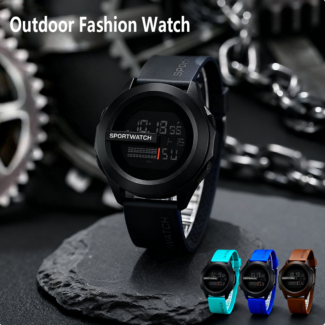 Outdoor Adventure Watches - Reloj electrónico deportivo de moda para