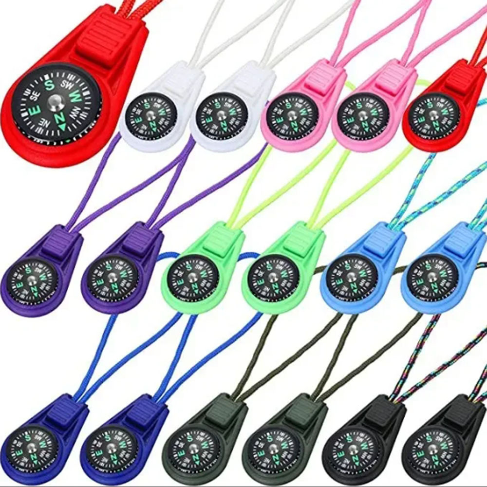 Outdoor Adventure Guide - 10 Piezas de Llaveros de Supervivencia