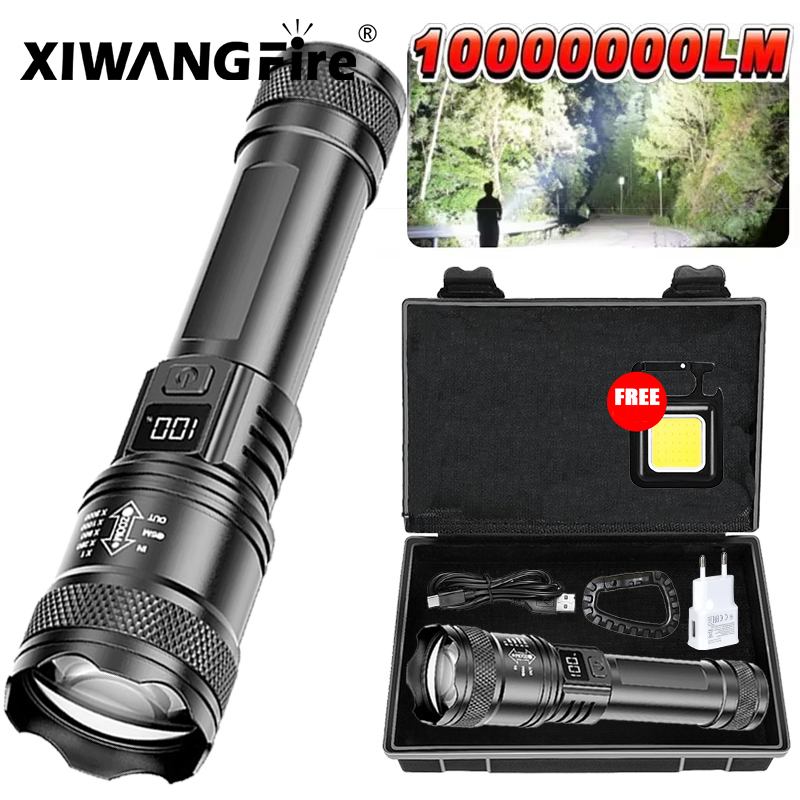 Outdoor Adventure Trips - Linterna LED ultrabrillante, linterna táctica con