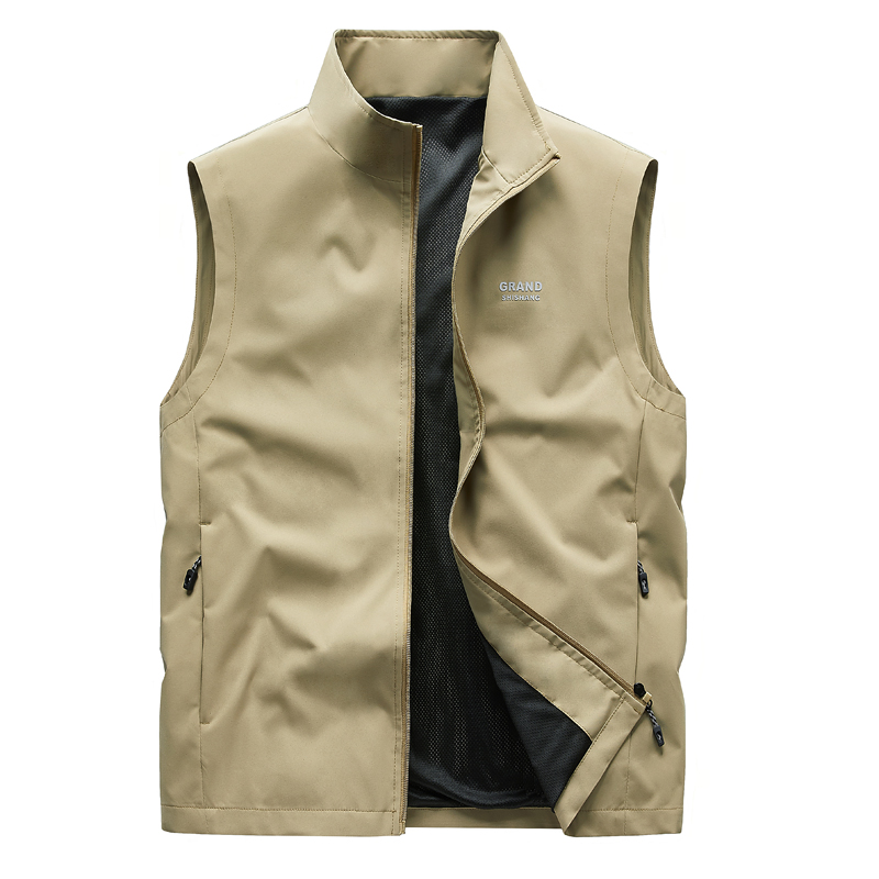 Outdoor Adventure Vest - Chaqueta de Mezclilla para Hombre, Nueva