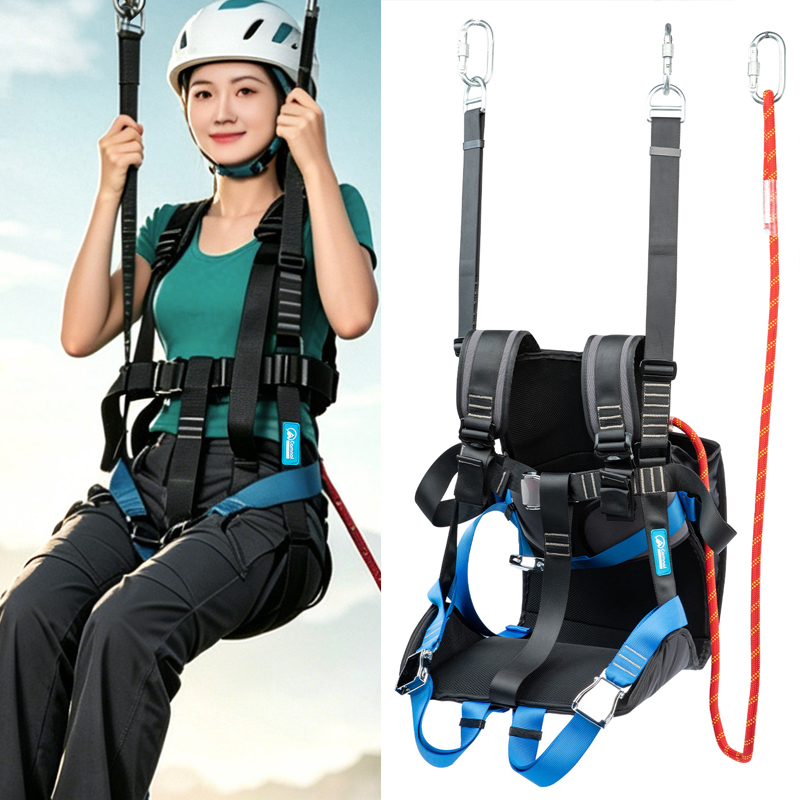 Outdoor Adventure Ziplines & Waterfall - Asiento de Seguridad para Tirolina en
