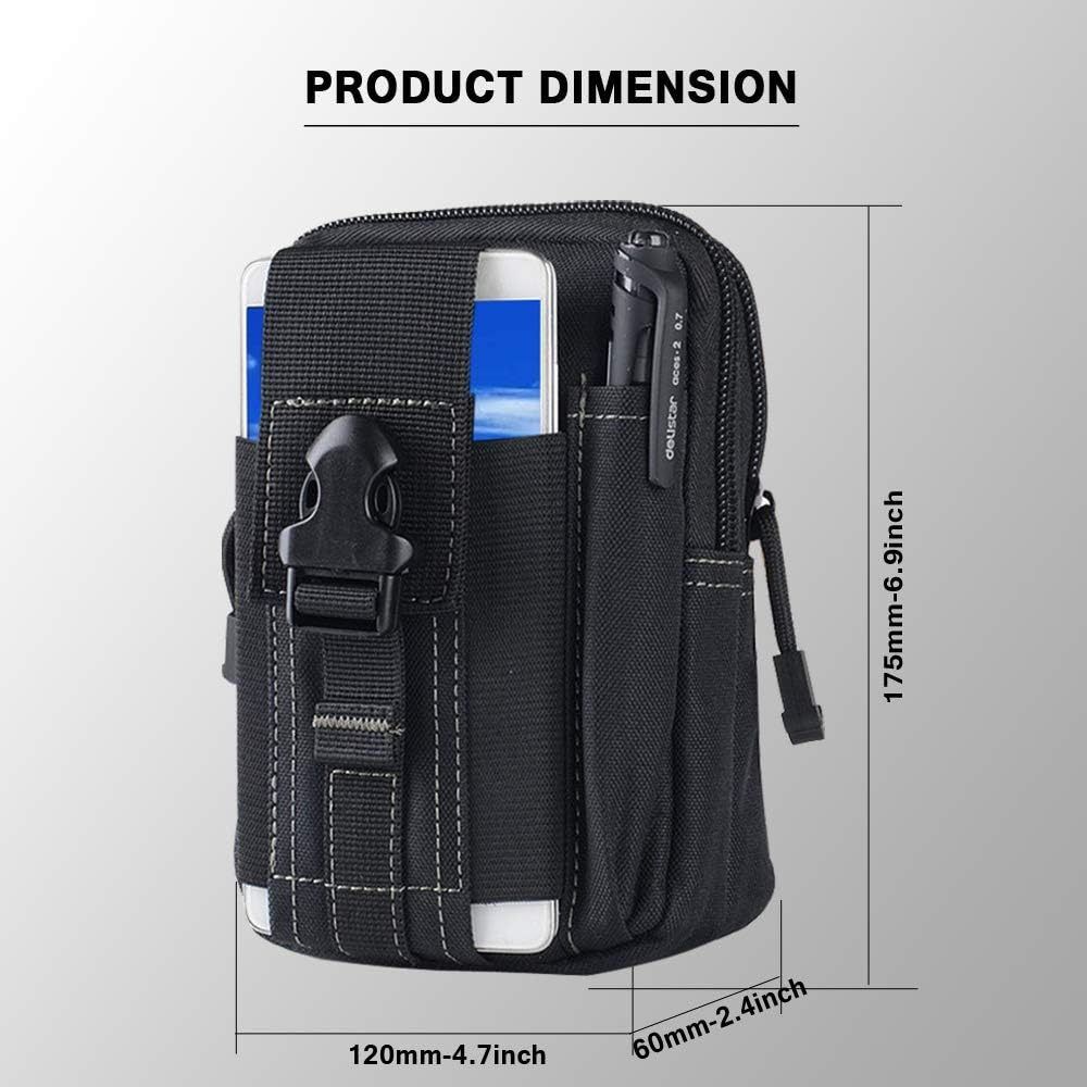 Bolsa táctica Molle para cintu - Outdoor Adventure Trips reseña y precio
