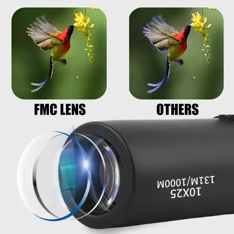 Telescopio Monocular HD 10X25, - Outdoor Adventure Watches reseña y precio
