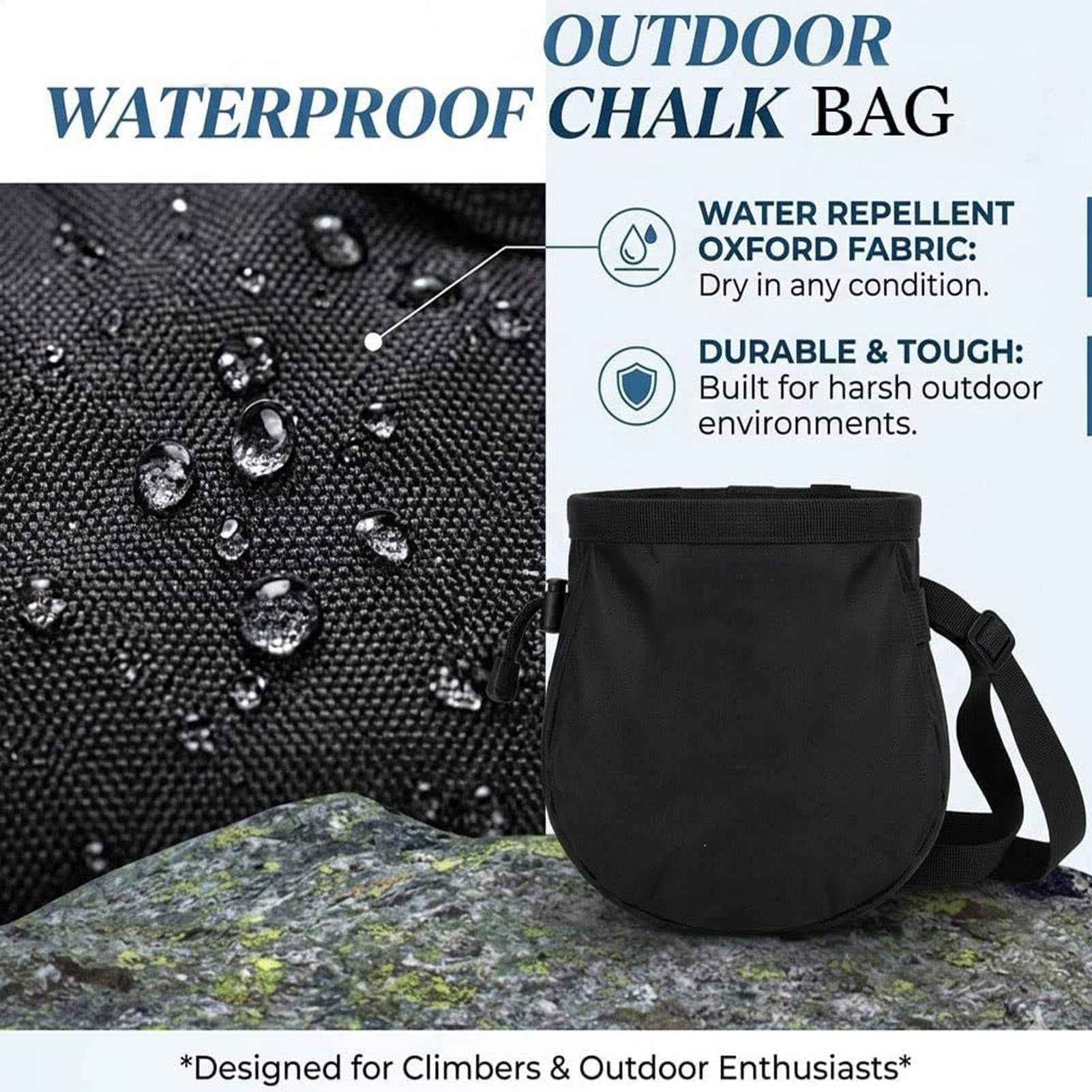 Bolsa de Tiza para Escalada, I - Chalk Bag Bouldering reseña y precio