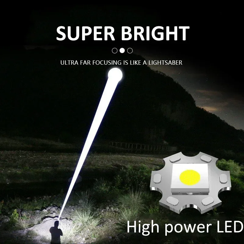 900000 Potente linterna LED LM - Outdoor Adventure Inc reseña y precio