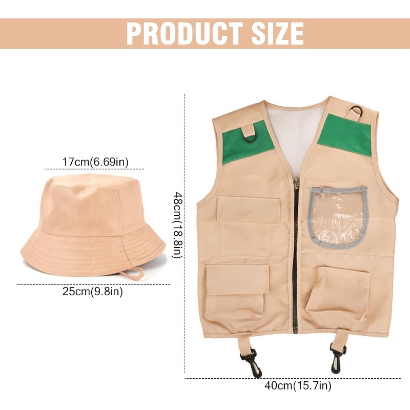 Disfraz de Safari con Chaleco  - Outdoor Adventure Vest reseña y precio