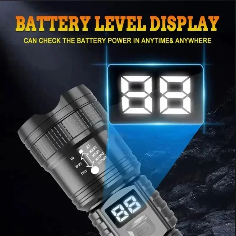 Linterna LED Recargable de 100 - Outdoor Adventure Trips reseña y precio
