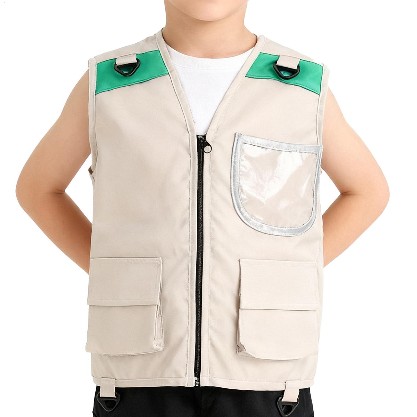 Chaleco de Pesca para Niños, C - Outdoor Adventure Kids Party reseña y precio
