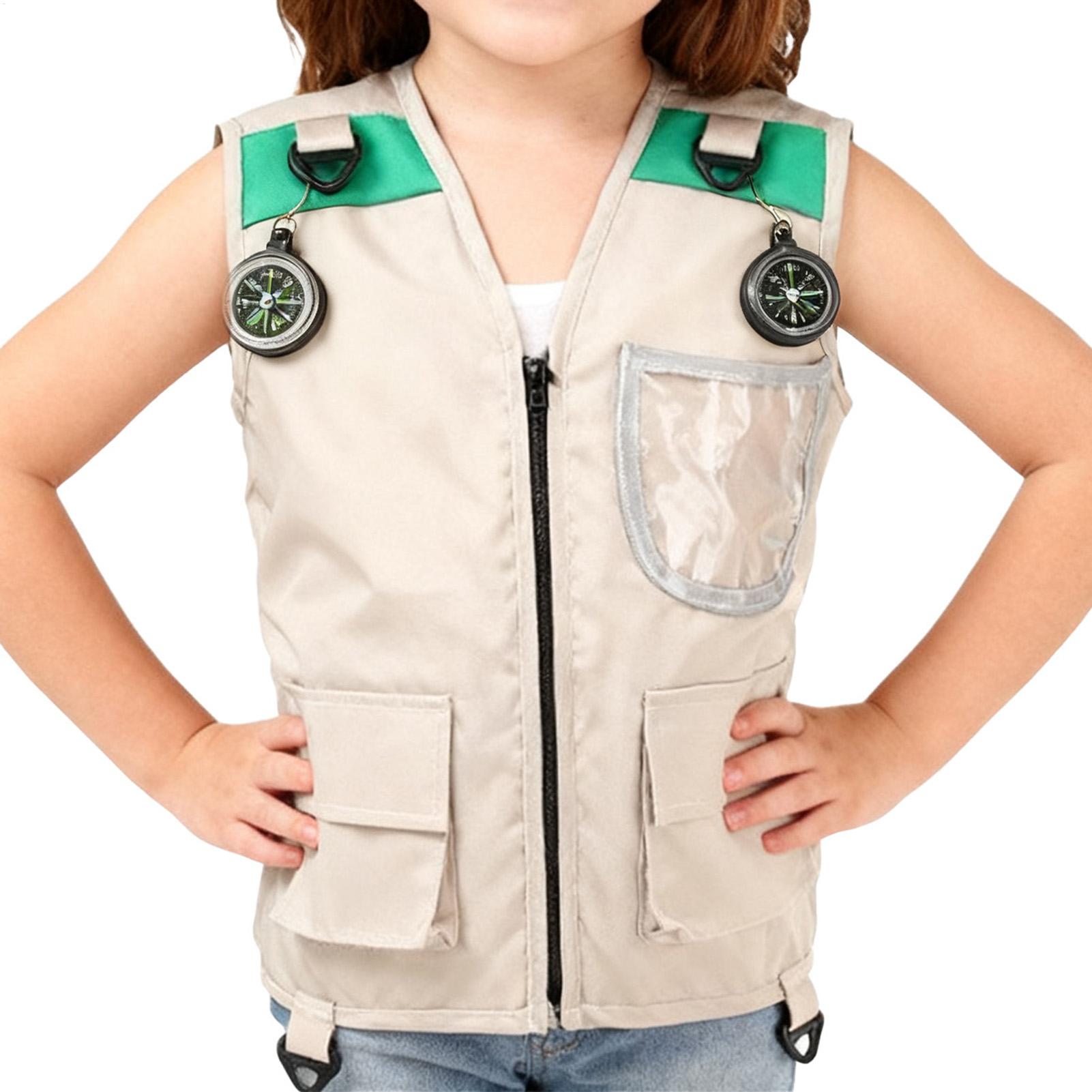 Chaleco de Pesca para Niños, C - Outdoor Adventure Kids Party reseña y precio