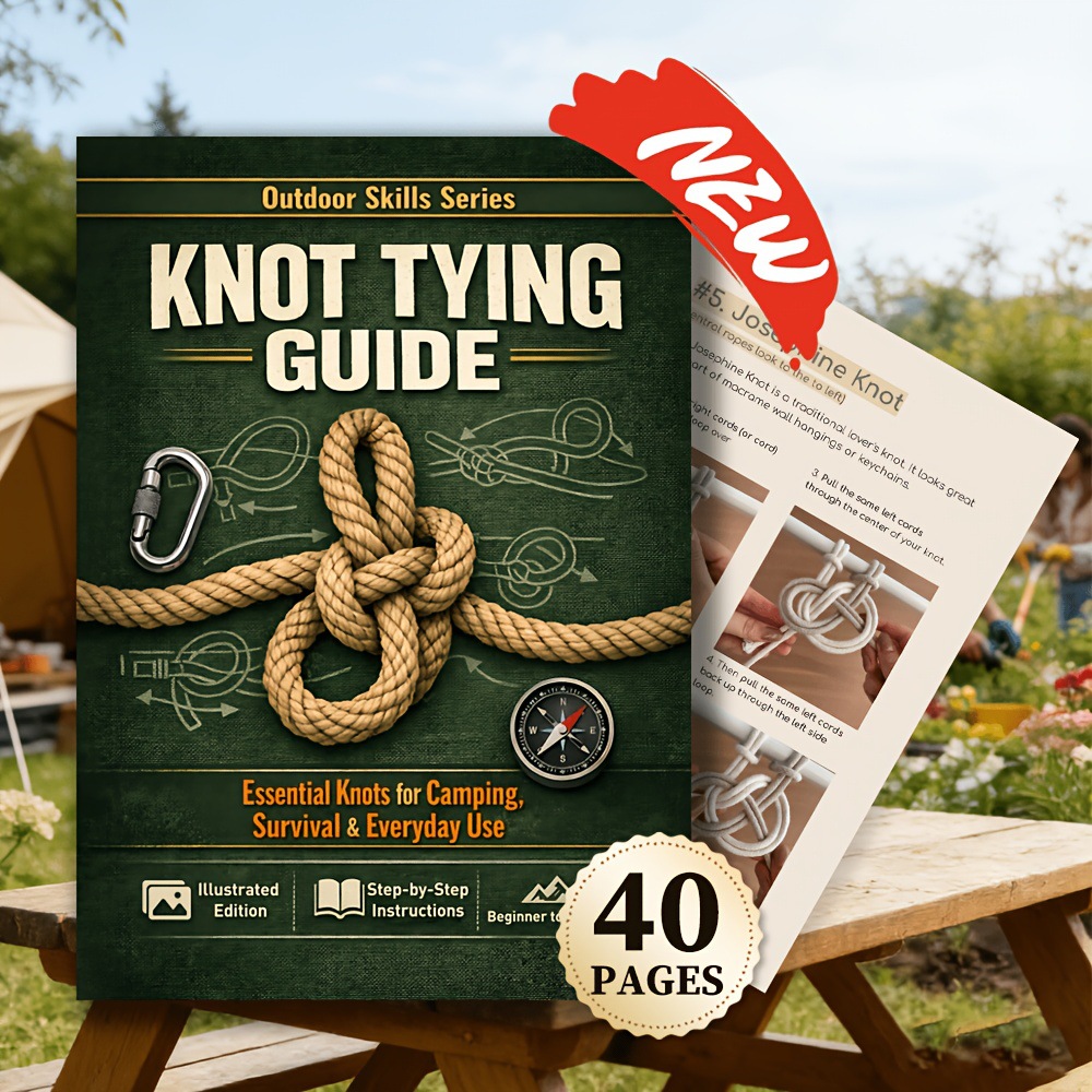 Manual de Nudos para Acampar,  - Outdoor Adventure Guide reseña y precio