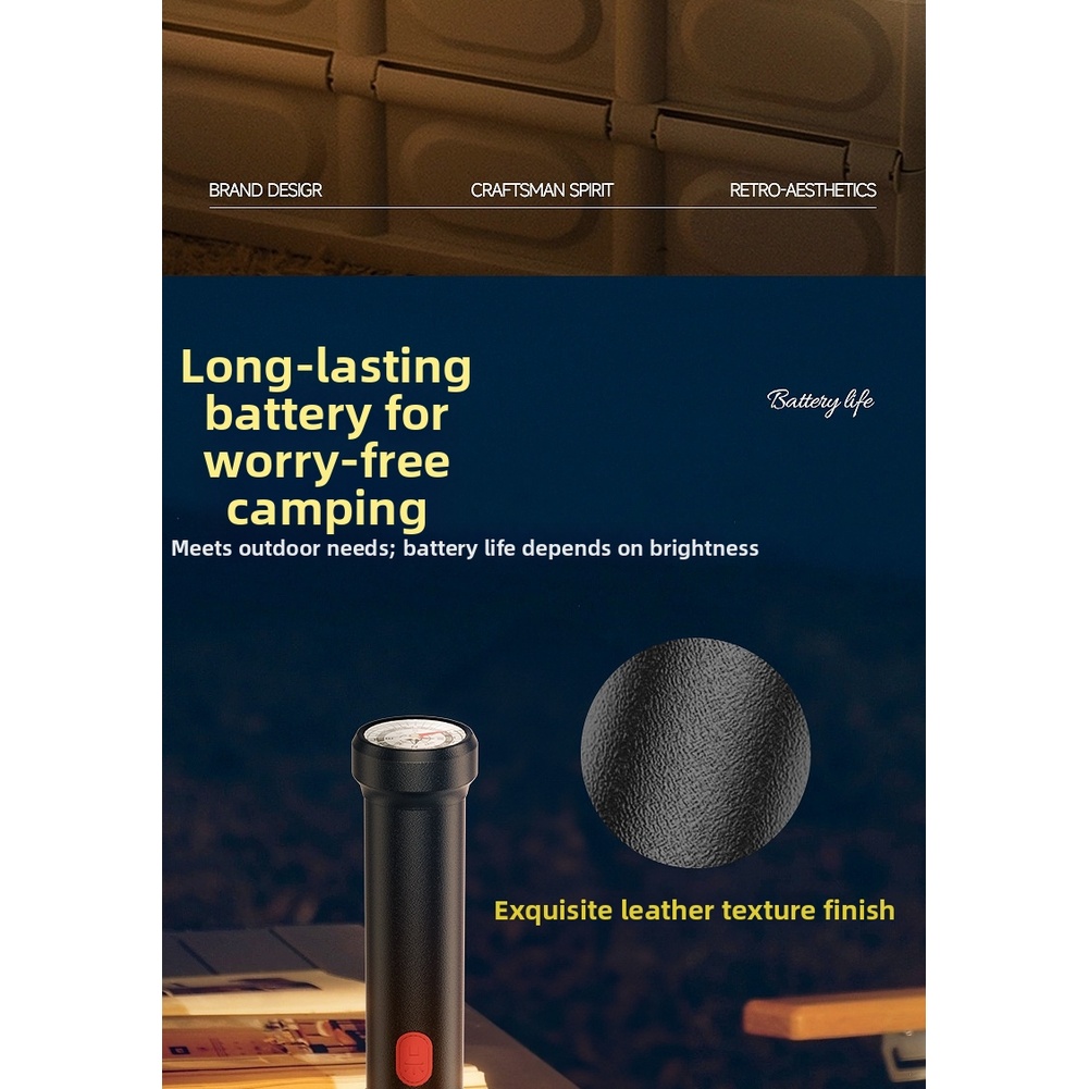 Linterna LED compacta vintage, - Outdoor Adventure Inc reseña y precio
