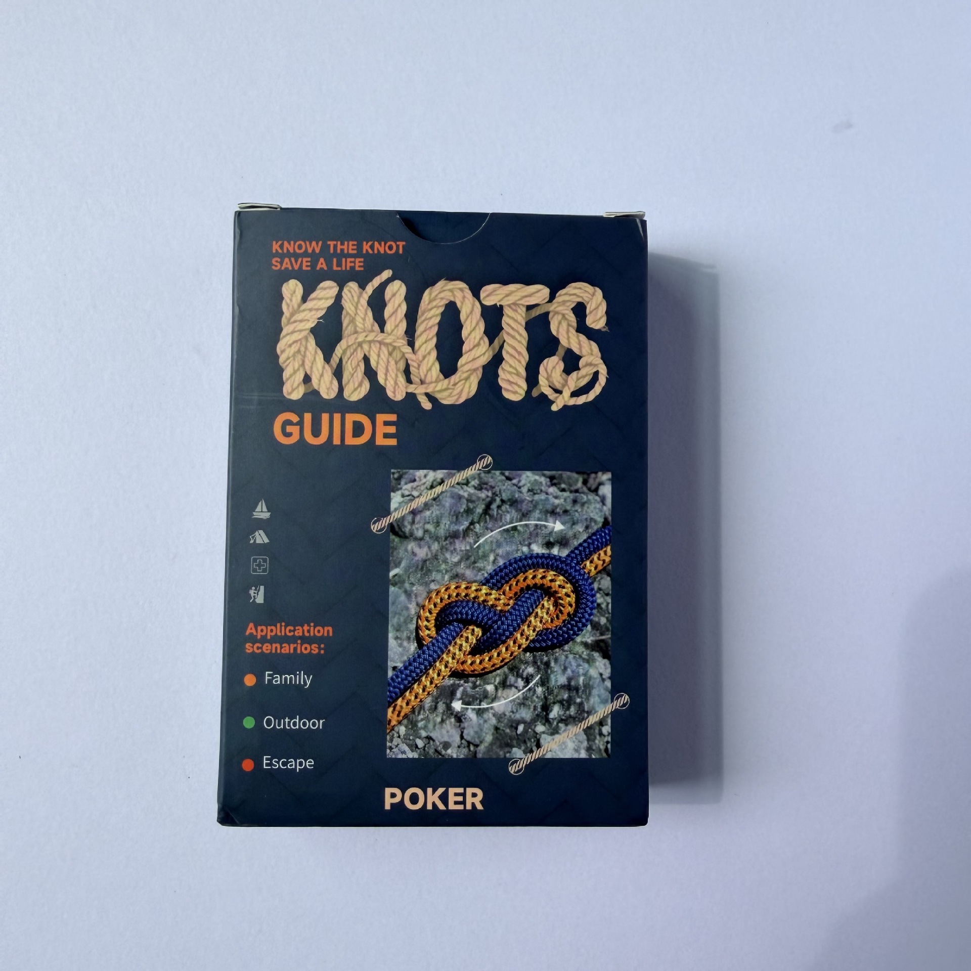 Tarjetas de Nudos de Rescate p - Outdoor Adventure Guide reseña y precio