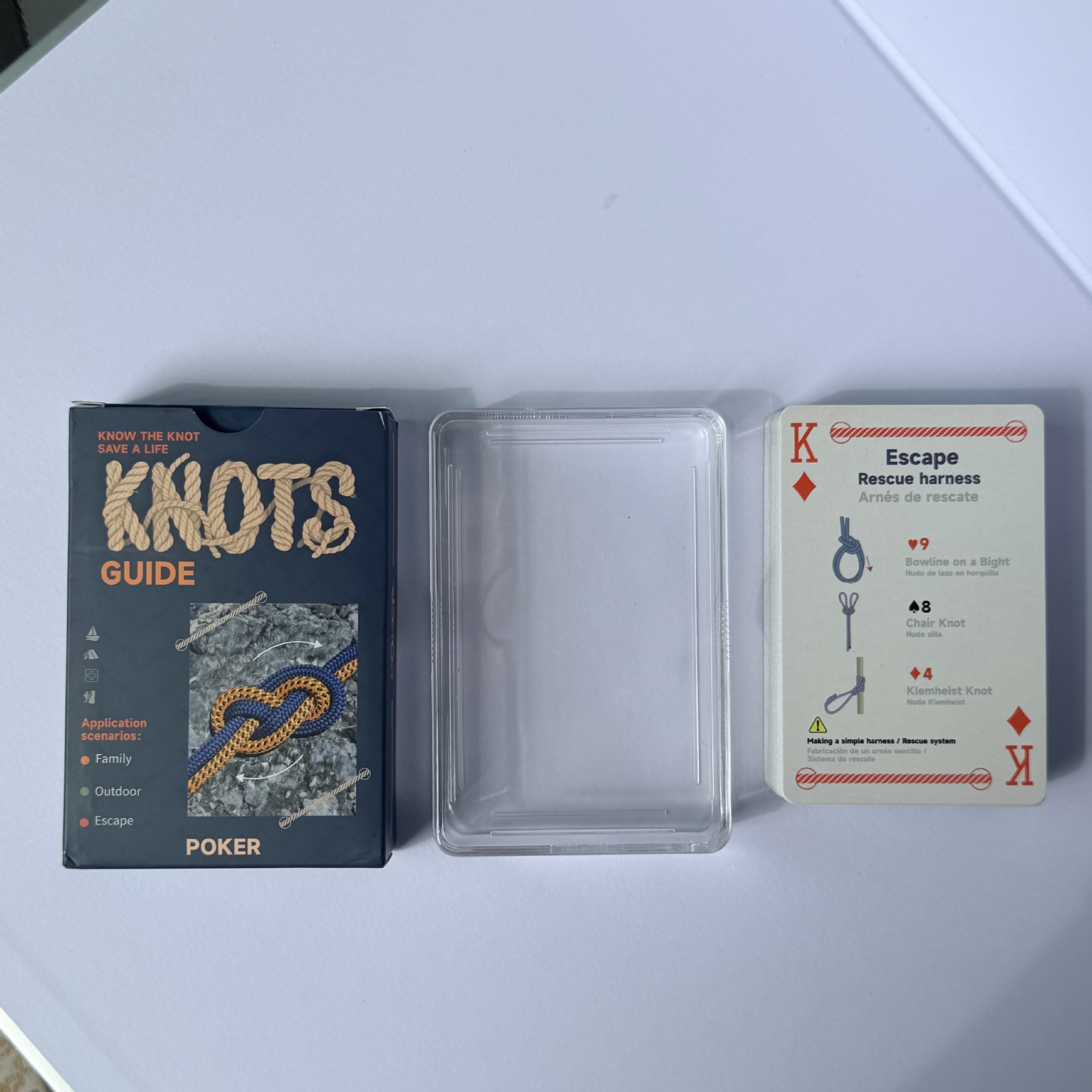 Tarjetas de Nudos de Rescate p - Outdoor Adventure Guide reseña y precio