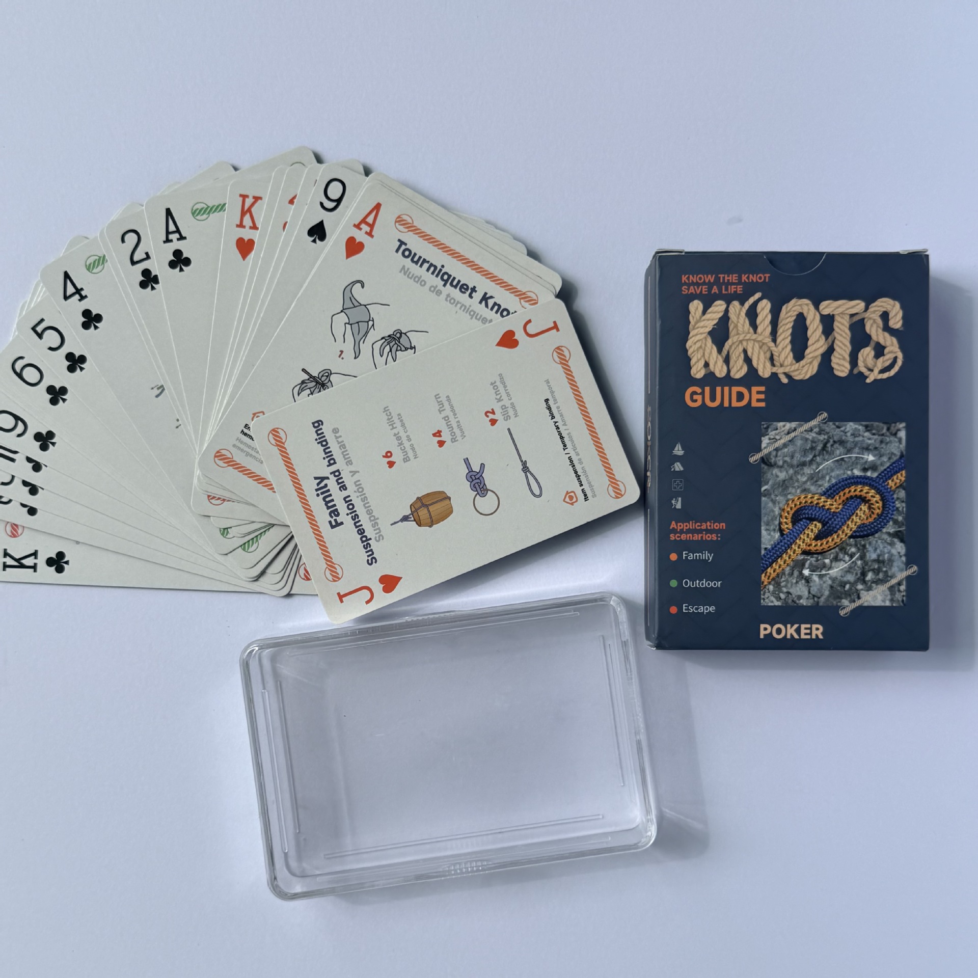 Tarjetas de Nudos de Rescate p - Outdoor Adventure Guide reseña y precio
