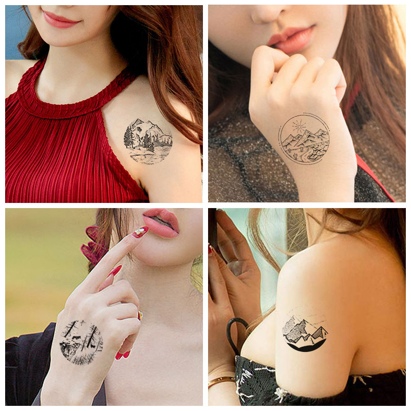 Pegatinas de tatuaje creativas - Outdoor Adventure Kids Party reseña y precio