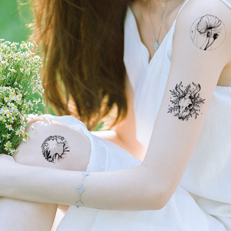 Pegatinas de tatuaje creativas - Outdoor Adventure Kids Party reseña y precio