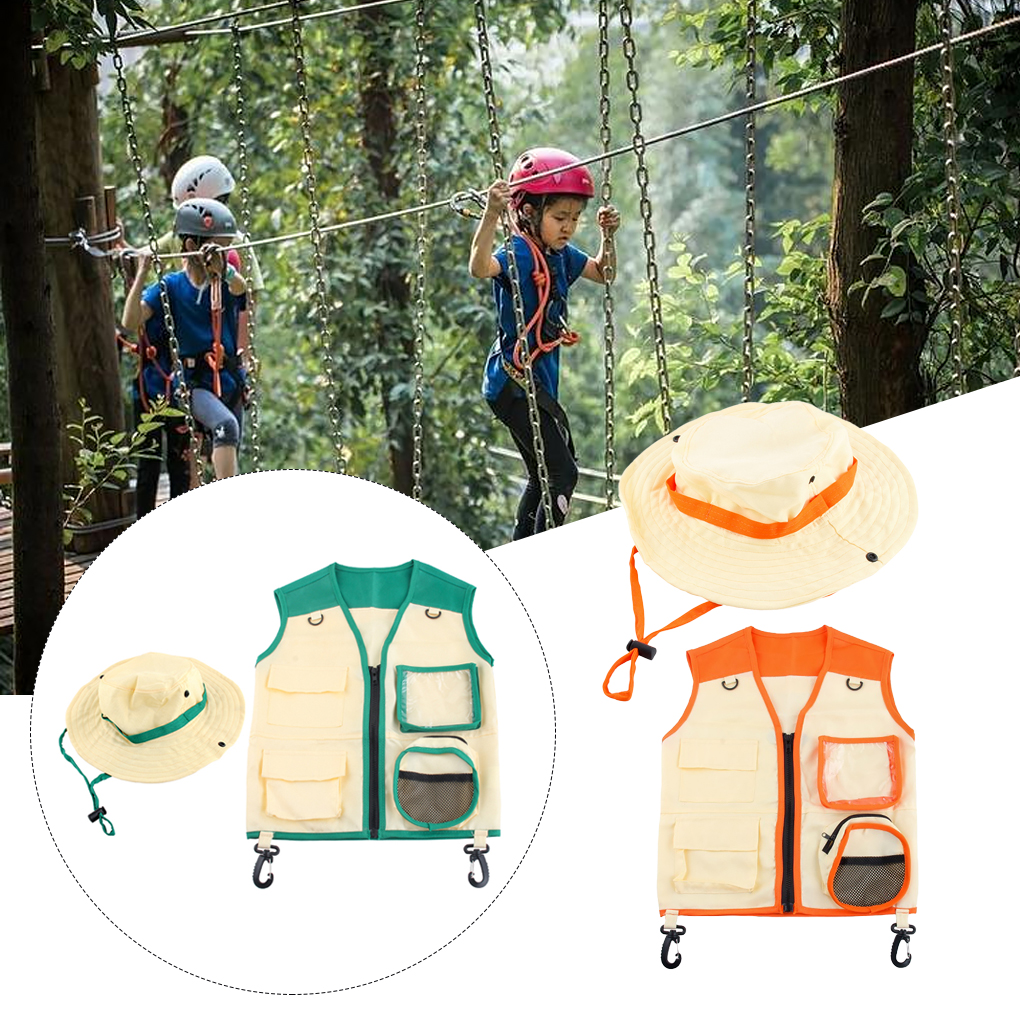 Chaleco de explorador de insec - Outdoor Adventure Kids Party reseña y precio
