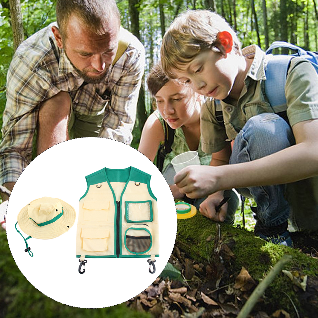Chaleco de explorador de insec - Outdoor Adventure Kids Party reseña y precio