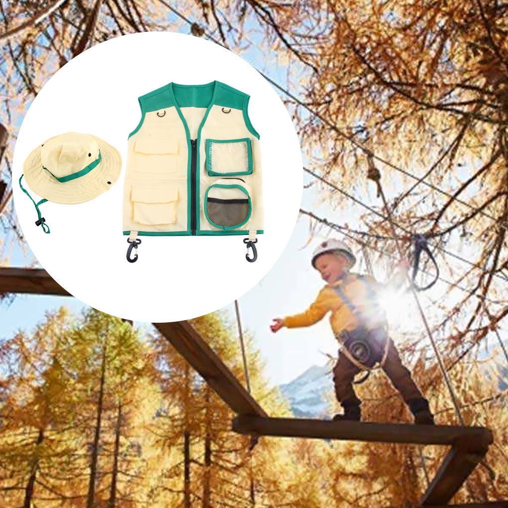 Chaleco de explorador de insec - Outdoor Adventure Kids Party reseña y precio