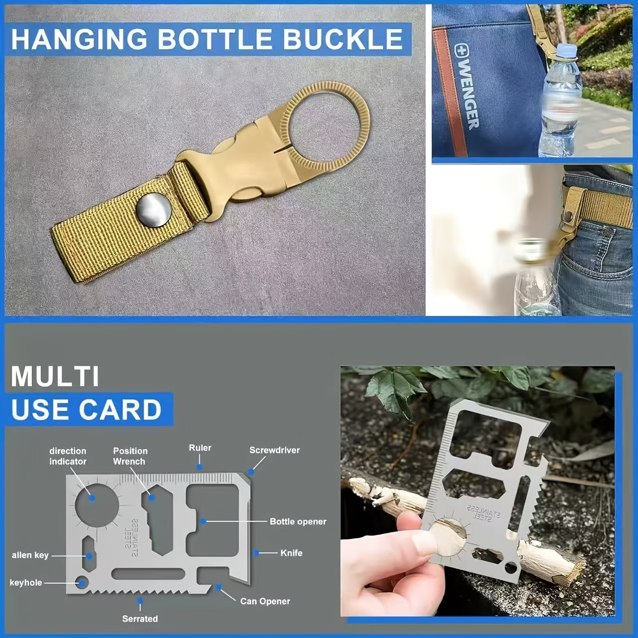 Kit de supervivencia definitiv - Outdoor Adventure Gifts reseña y precio