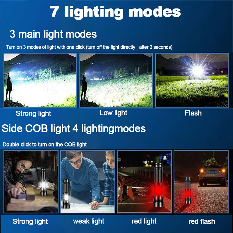 Linterna Led más potente de 10 - Outdoor Adventure Inc reseña y precio