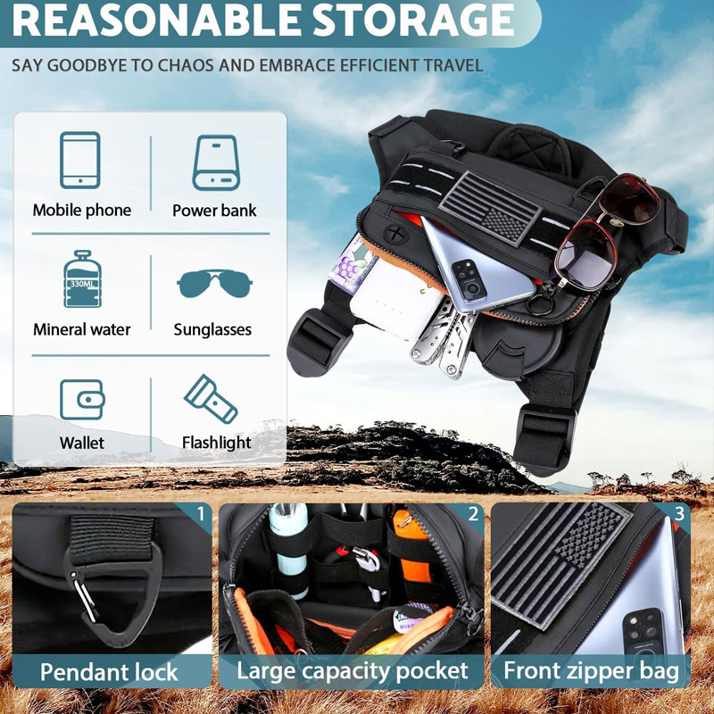 Bolsa de pecho al aire libre p - Outdoor Adventure Vest reseña y precio