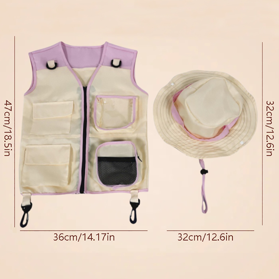 Chaleco de explorador para niñ - Outdoor Adventure Kids Party reseña y precio