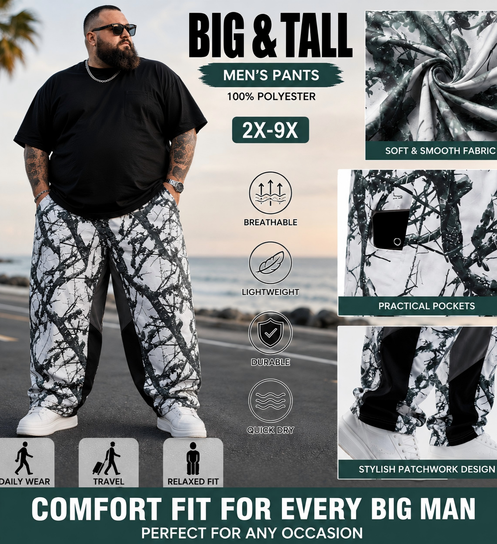Pantalones de Trabajo de Camuf - Outdoor Adventure Inc reseña y precio