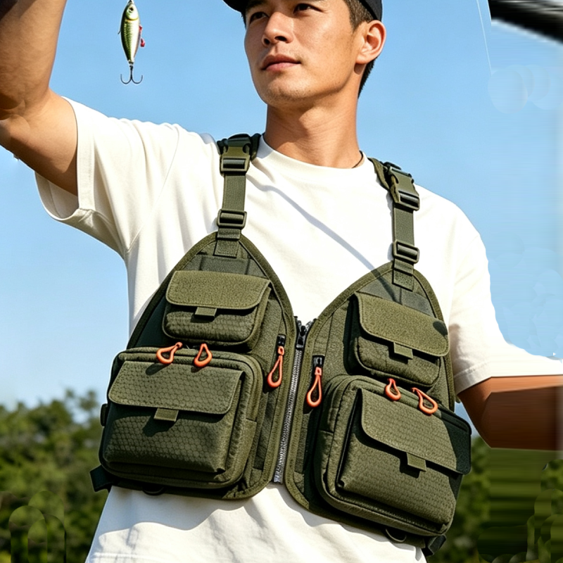 Chaleco Táctico de Pesca y Cam - Outdoor Adventure Vest reseña y precio