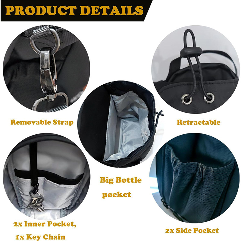 Bolsa magnética para botella d - Chalk Bag Bouldering reseña y precio