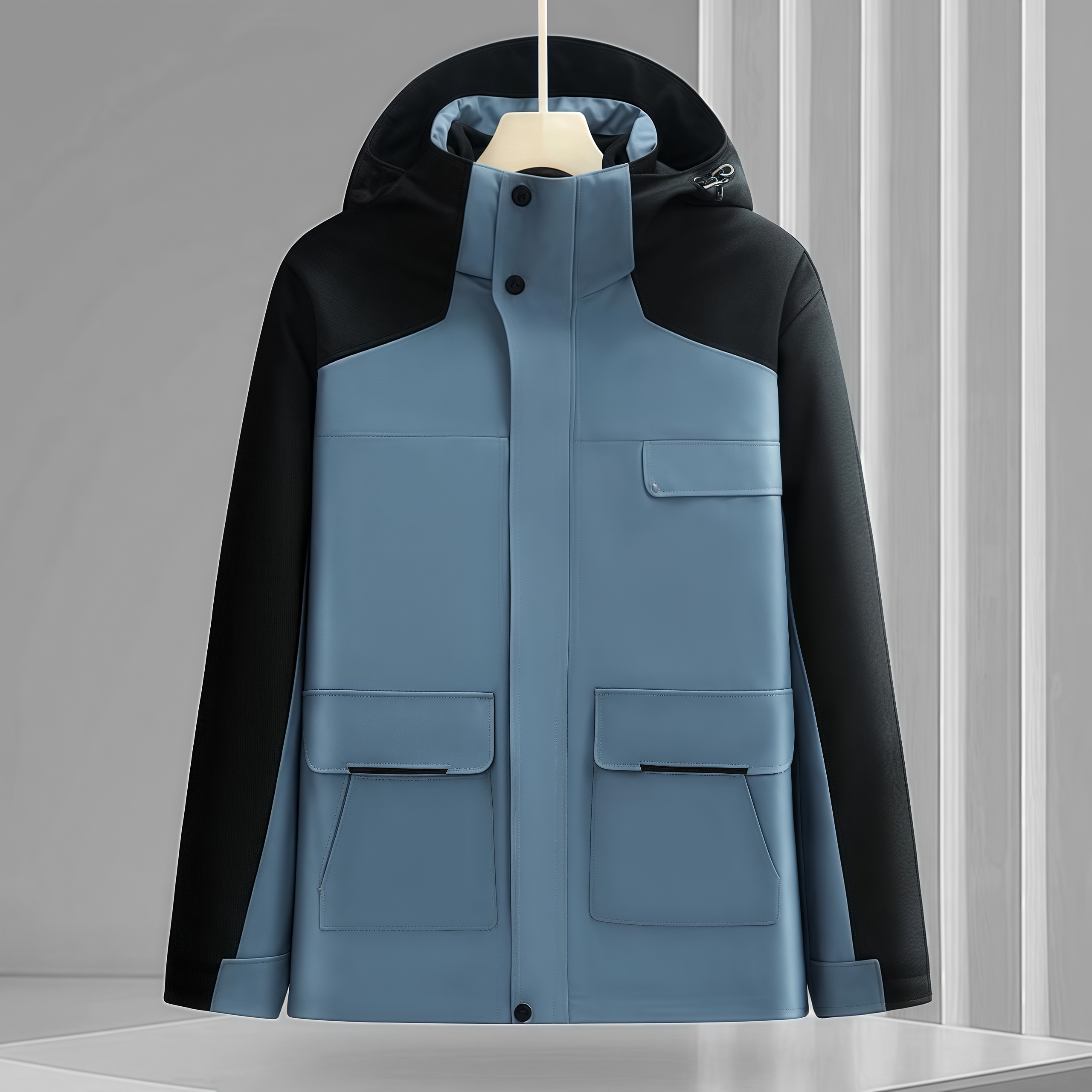 Cortavientos con capucha inter - Outdoor Adventure Windbreaker reseña y precio