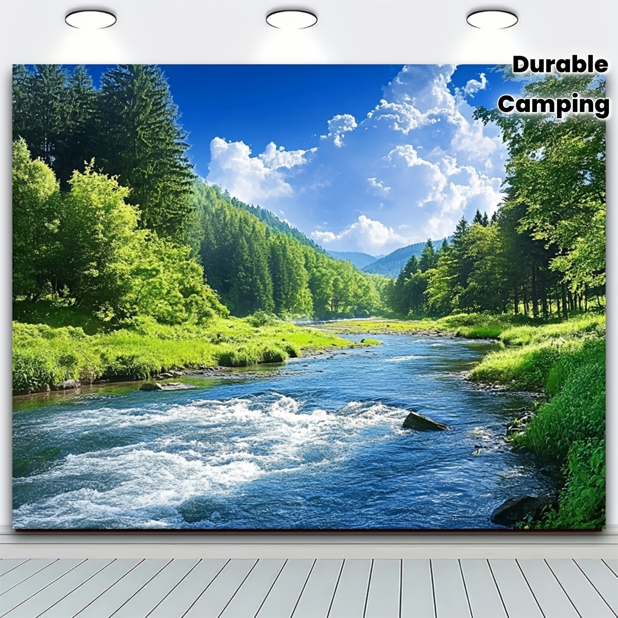 Fondo de paisaje natural, esce - Outdoor Adventure Birthday Party reseña y precio