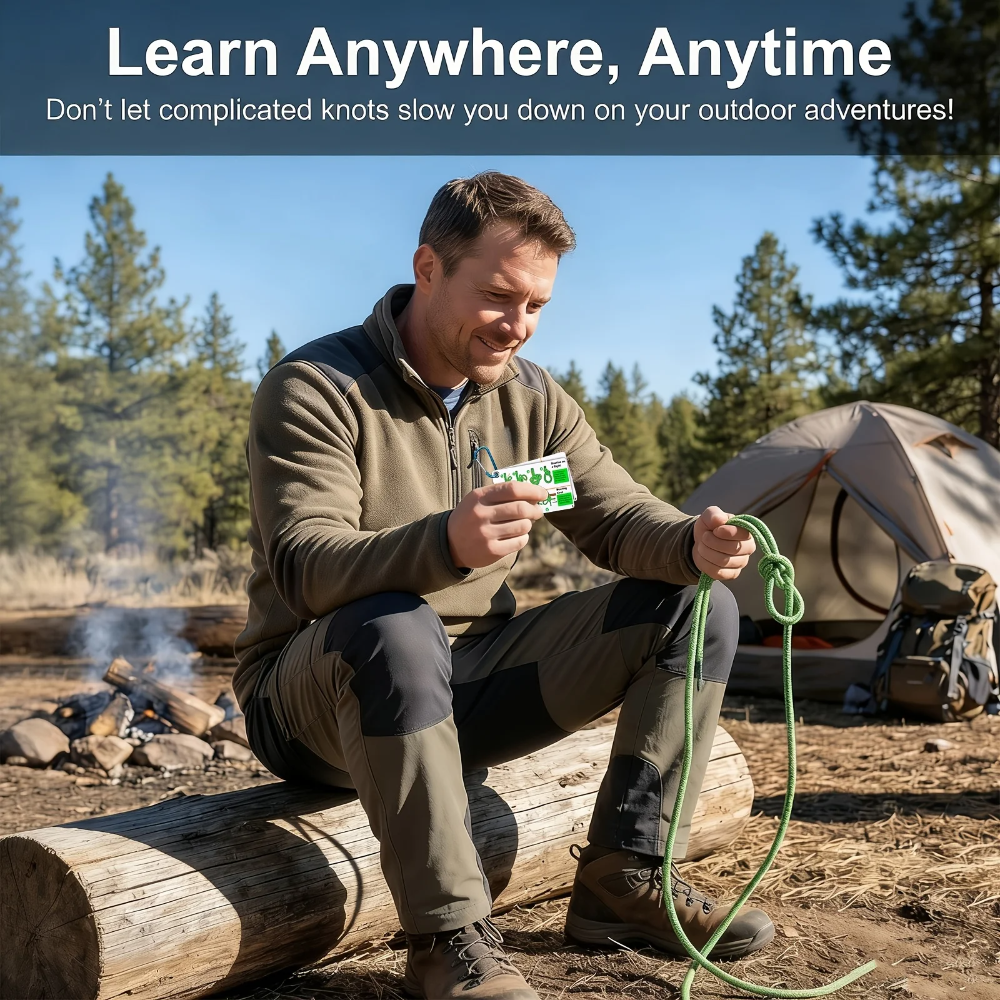 Tarjetas Guía para Atar Nudos  - Outdoor Adventure Guide reseña y precio
