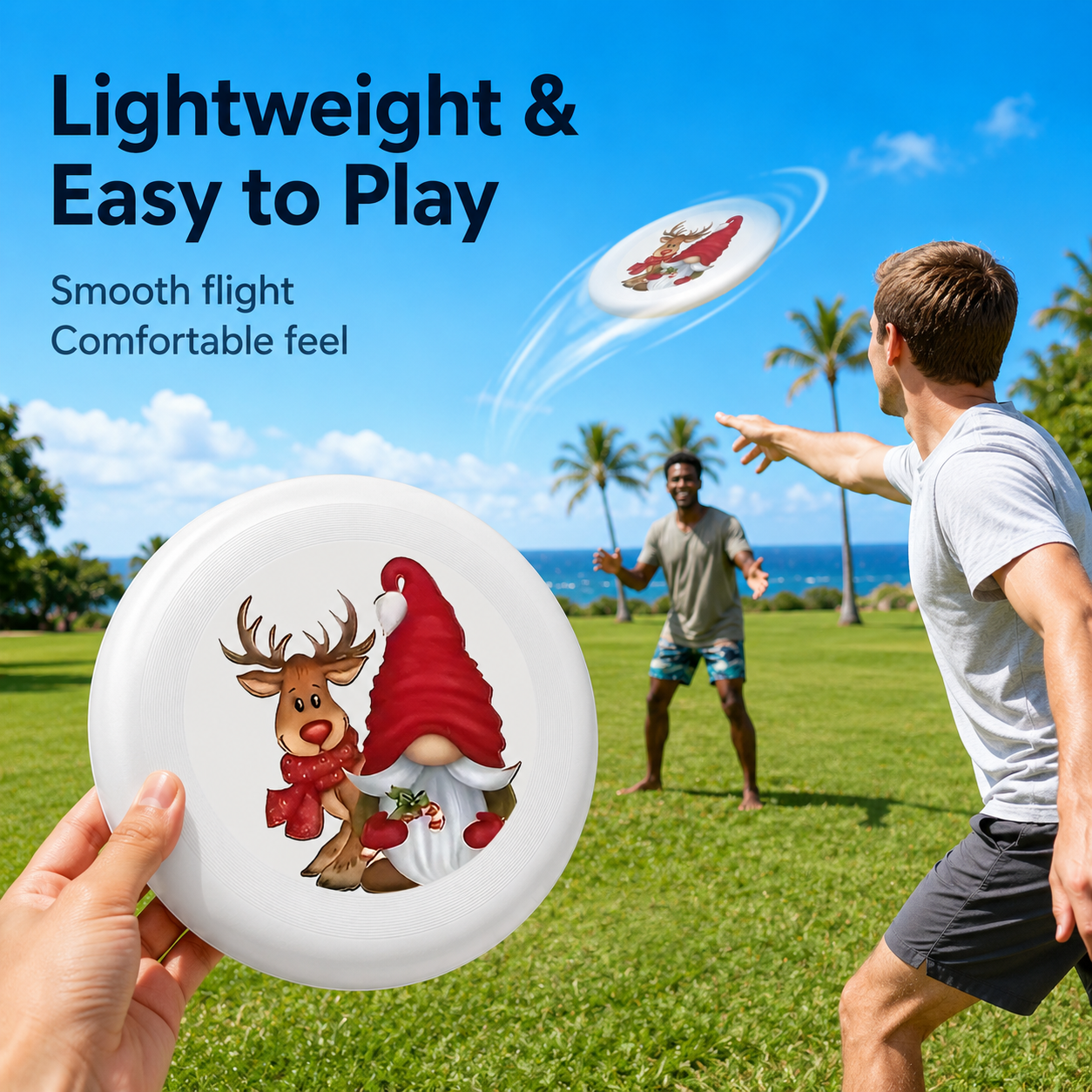 Frisbee de Plástico Resistente - Outdoor Adventure Trips reseña y precio