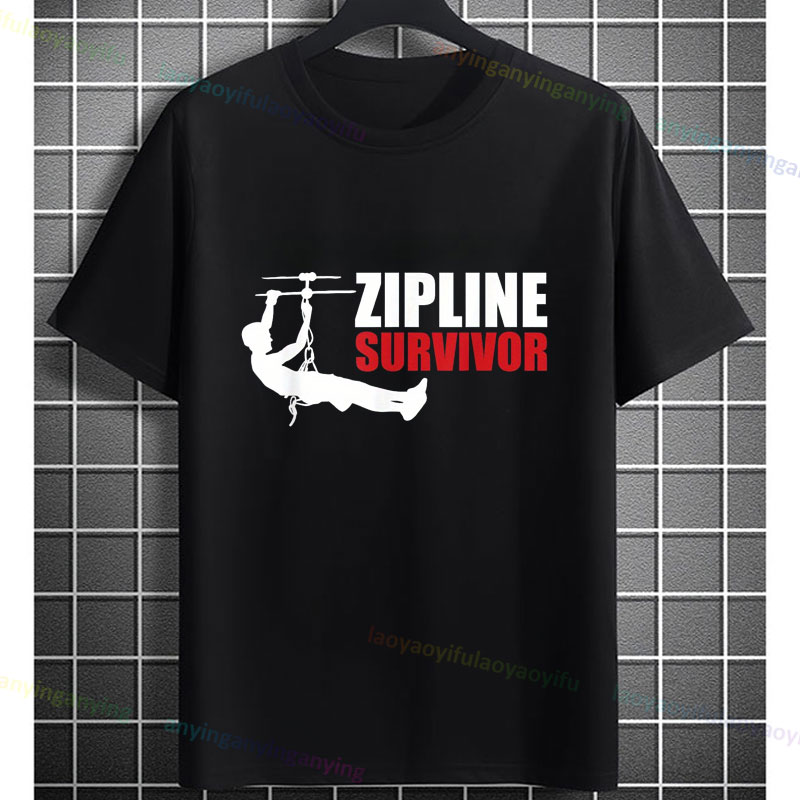 Divertida camiseta gráfica de  - Outdoor Adventure Ziplines & Waterfall reseña y precio