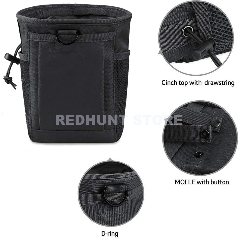 Bolsa táctica Molle con cordón - Chalk Bag Bouldering reseña y precio