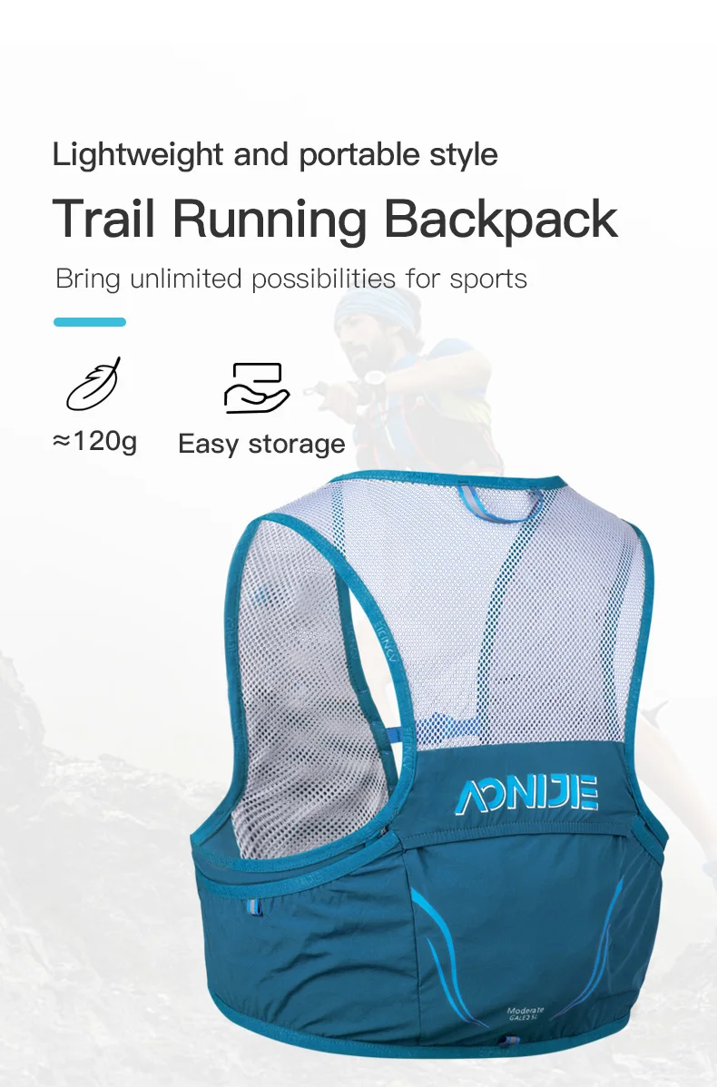 AONIJIE C932S 2.5L paquete de  - Outdoor Adventure Vest reseña y precio