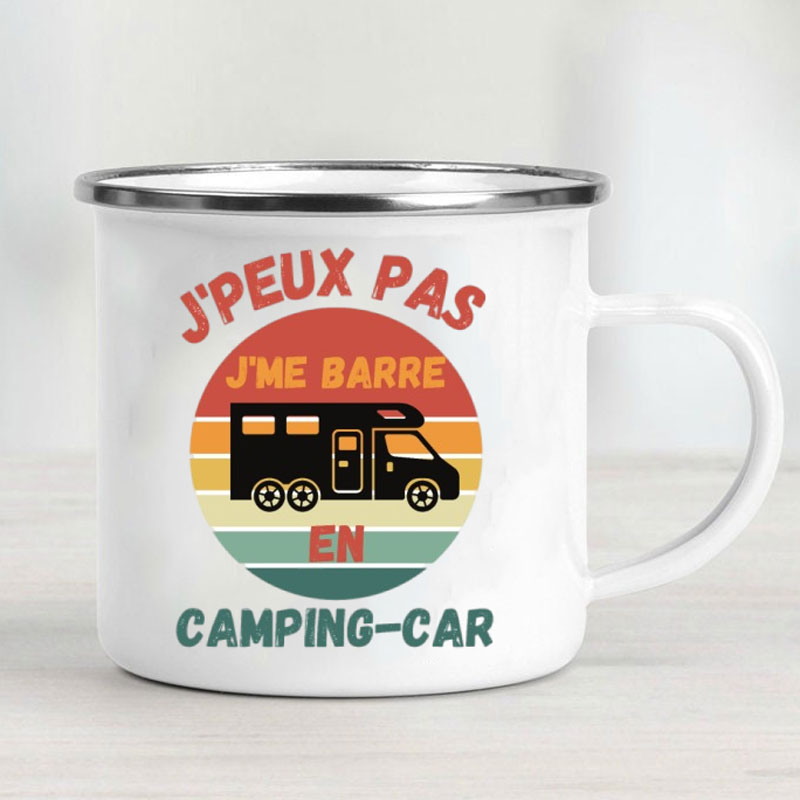 Taza de Esmalte para Autocarav - Outdoor Adventure Gifts reseña y precio