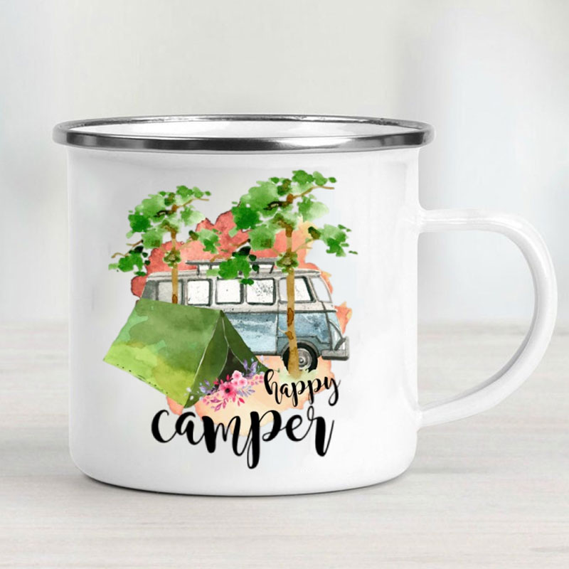Taza de Esmalte para Autocarav - Outdoor Adventure Gifts reseña y precio